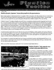 Mold In Graphics - Plastics Tactics - 3 2009